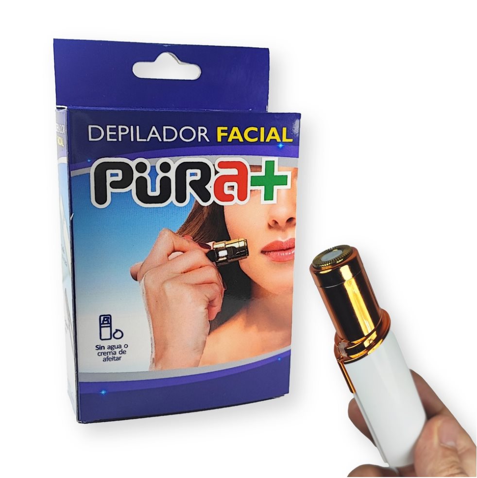 Depilador Facial Pura+ Empaque individual por 1 unidad. x 1
